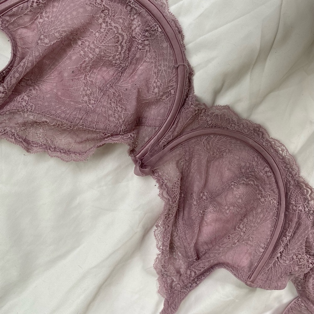 Adore me 36ddd purple bra